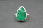 Load image into Gallery viewer, 9.98 Ct. Zambian Emerald Ring
