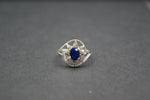 Load image into Gallery viewer, 1.25 ct. Blue Sapphire in 92.5 Silver
