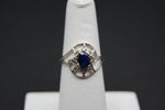 Load image into Gallery viewer, 1.25 ct. Blue Sapphire in 92.5 Silver
