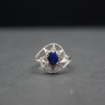 1.25 ct. Blue Sapphire in 92.5 Silver